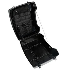 XMT-MOTO Black King Tour Trunk Backrest Pad Box Trunk Back Rest Fit For Harley
