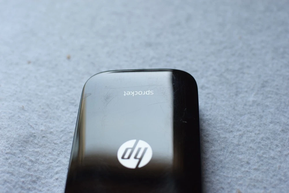 HP Sprocket Photo Printer w/ Case and Paper