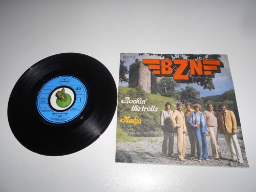 BZN - Rockin the Trolls (1980) Vinyl 7` inch Single Vg ++ - Picture 1 of 2