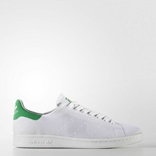 adidas stan smith boost primeknit white green
