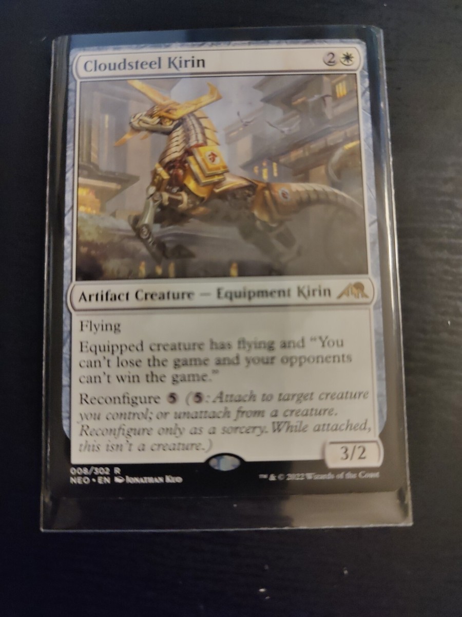 MTG Cloudsteel Kirin Promo Pack: Kamigawa: Neon Dynasty 008