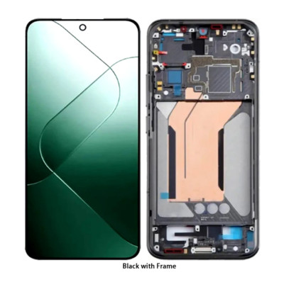 Original OLED Display LCD Bildschirm Touch Digitizer Rahmen für Xiaomi 14 23127PN0CC