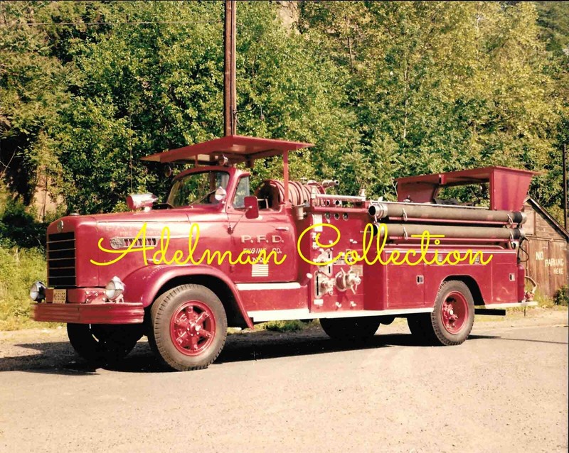 NJ4013 8x10 Color Photo Paterson New Jersey Engine 1 FWD fire engine