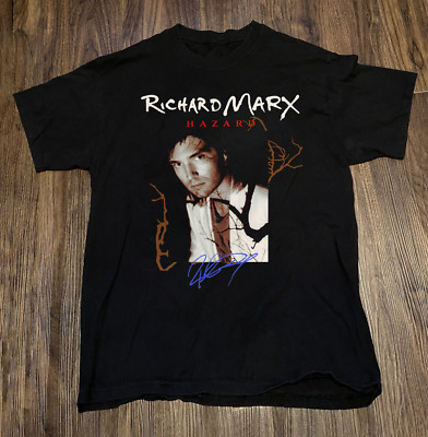 Richard Marx   Hazard Album Signature Unisex T-Shirt All Size CG23263