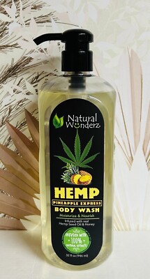 Pineapple Express Moisturizing & Nourishing Body Wash with Hemp 32 fl oz 