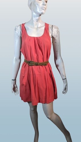 Pablo Taille 38 Superbe robe doublée manches courtes vieux rose