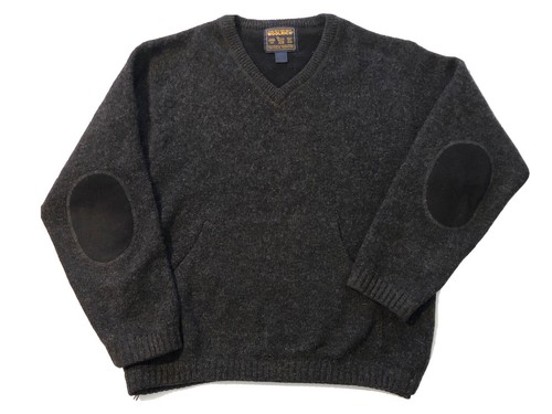 Woolrich Wool Sweater V-Neck Pullover 