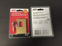 Ace Hardware 3in. 75mm Jimmy Proof Solid Brass Lock W/2 Keys 5505177 Ace Hardware 3in. 75mm Jimmy Proof Solid Brass Lock W/2 Keys 5505177
