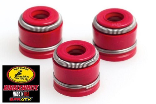 400EX 400X XR400 Kibblewhite Valves Valve Seals Black Diamond Intake Exhaust Kit - Picture 11 of 24