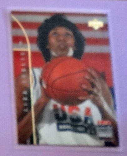 Tarjeta coleccionable individual de baloncesto femenino olímpico Upper Deck 1994 EE. UU. - Imagen 3 de 4