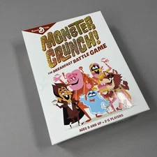 NEW Monster Crunch Cereal Card Game chocula boo berry family game night