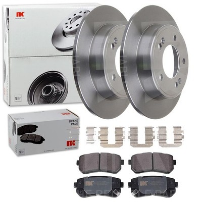 NK BREMSSCHEIBEN 262mm + BREMSBELÄGE HINTEN passend für HYUNDAI CRETA KONA