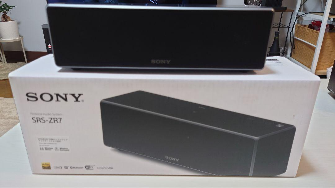 Sony SRS-ZR7 Wireless Bluetooth Speaker Hi-Res Audio Wi-Fi NFC