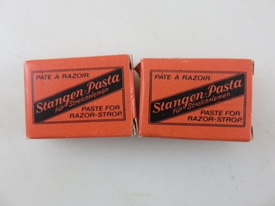 Herold Solingen Stangen Pasta Paste For Razor Strop Germany New Old Stock