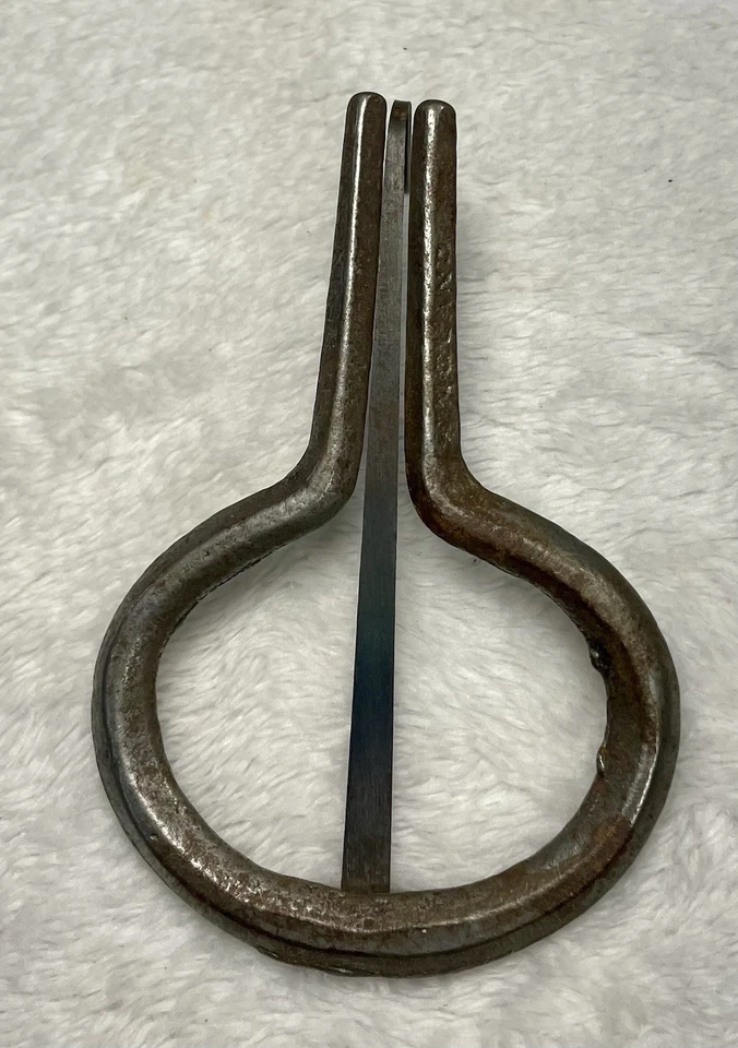 Arpa de mandíbula antigua de colección de los años 30 hecha en Inglaterra instrumento de boca arpa judía Foto 4 de 4