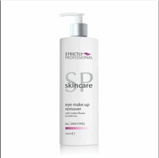 Image of Strictly Professional Eye Makeup Remover 500ml - All Skin Types | UK Seller