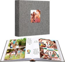 5x7 Photo Album Extra Large Capacity Holds 240 Photos for Family Wedding Baby