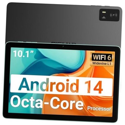  10.1'' Android 14 Tablet | 10GB RAM (4GB+6GB Expansion) | 64GB ROM | MTK Helio 