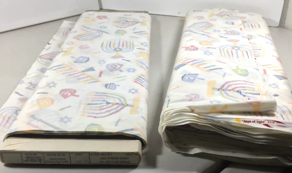 VINTAGE Alexander Henry “Days Of Light” Cotton Fabric 1996 - 15 Yards White #1 - Image 3 of 4