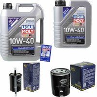 Inspektionskit Filter Liqui Moly ÖL 6L 10W-40 FüR Opel Monterey B Vauxhall