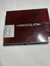 Aj Fernandez Ave Maria Immaculata 5x52 Empty Wooden Cigar Box 9.0" x 6.0" x 2.0"