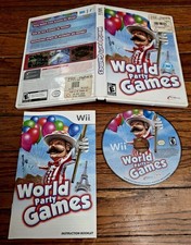 World Party Games (Nintendo Wii, 2009) Complete Tested 