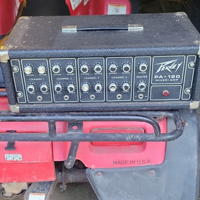#ad Peavy PA 120 Mixer Power Amp $100.00