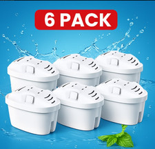 Cartouches Filtre Eau Compatibles BRITA MAXTRA PRO Lot 6 Anti Calcaire Chlore