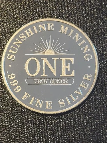 Rare Sunshine Mining Idaho Falls Centennial Plus Twenty PROOF 1 oz .999 Silv Rd.