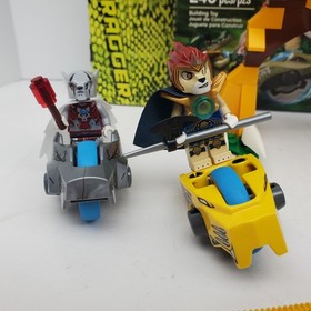 LEGO CHIMA #70115 ULTIMATE SPEEDOR TOURNAMENT w/ figures, book and box