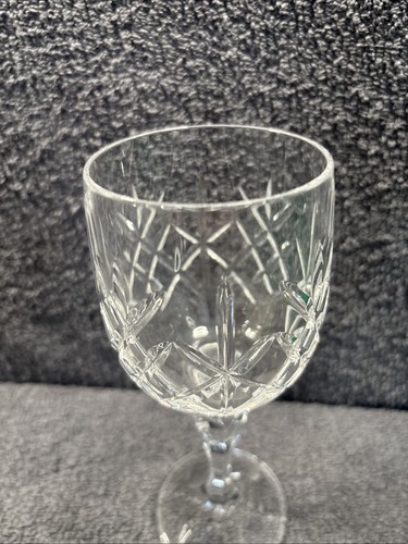 2 bicchieri da vino bianco in cristallo di Boemia - Crystalex - 7" - Foto 3 di 9