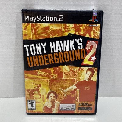 Tony Hawk's Underground 2 (Sony PlayStation 2, 2004) PS2 W/ Manual