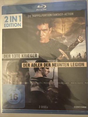 Der 13 te Krieger & Adler der Neunten Legion - Bluray - Deutsch - Rar - NEU/OVP