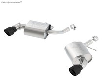 Borla ATAK Sportauspuff Chevrolet Camaro 6 Coupe 3.6 V6 ab 2016 je 114mm Black