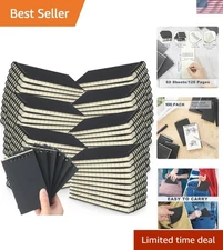 100 Pack Ruled Memo Pads - Small Spiral Notepads for College