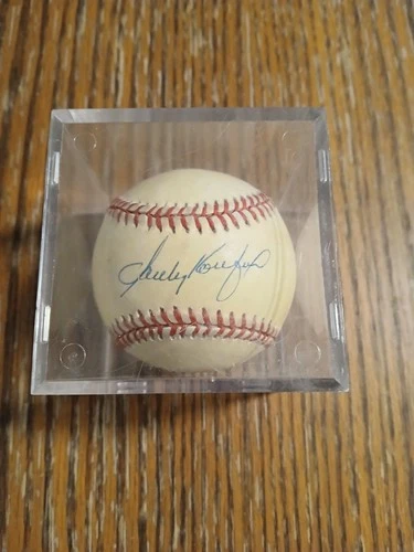 Sandy Koufax  autographed baseball excellent condition