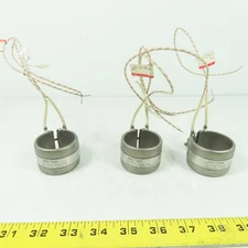 Fast Heat BS020526 Band Heater 240V 250W Adjustable 1.7" ID Lot Of 3