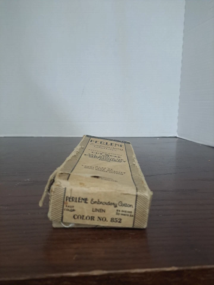 Vintage Perlene Embroidery Cotton Color 852 21 Skeins New In Box - Image 2 of 4