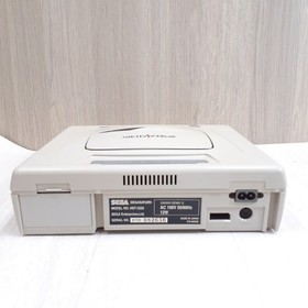 SEGA SATURN CONSOLE JAPAN WHITE Bundle with 2 Controllers & 6 Games Tested