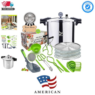 #ad Pressure Canner 23 Qt with Canning Supplies Starter Kit Canning Pressure Co... $431.99