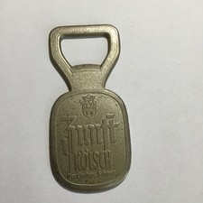 alter Flaschen&ouml;ffner Silberfarben  Zunft K&ouml;lsch Der Z&uuml;nftige Schluck  Aus Metall