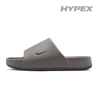 Nike Calm Slide 'Flat Pewter' Men FD4116-002 New Size