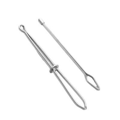 Metal Drawstring Threaders Tweezers Elastic Ribbon Easy Insert Threader Clip