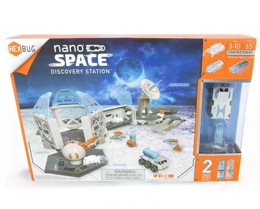 Hexbug Nano Space Discovery Set 417-5399 Mini Krabbel Roboter -NEU & OVP - Bild 2 von 2