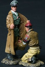THOMAS GUNN WW2 BRITISH PARA003B THE PRISONER DESERT VERSION MIB