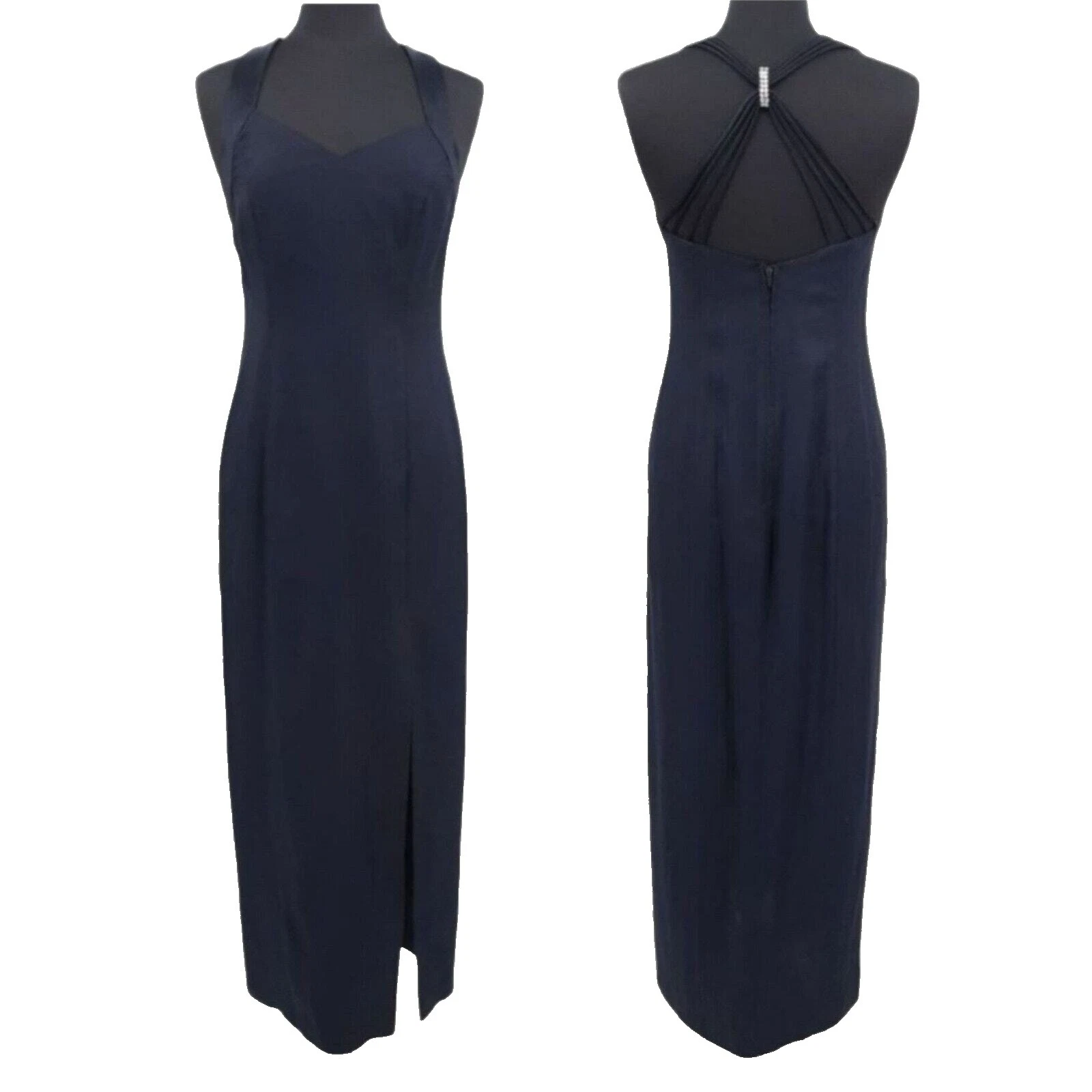 Vestidos Vintage de eveningwear acetato para Mujeres