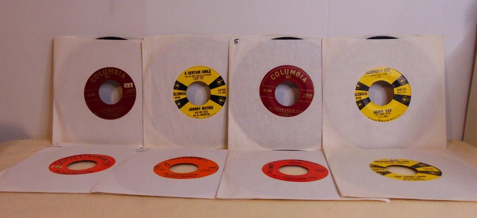 1950s/60s/70s - QUALITY RECORD LOT OF 50 7" 45-RPM Early Rock/Jazz/Pop Singles - Image 2 of 4