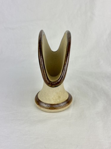 Tonala Sandstone Mexican Pottery Bird Floral Napkin Letter Holder Footed Signed - Picture 2 of 11