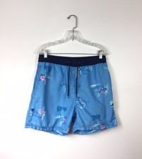 Burnside Hawaiian Shorts Trunks Mens Large