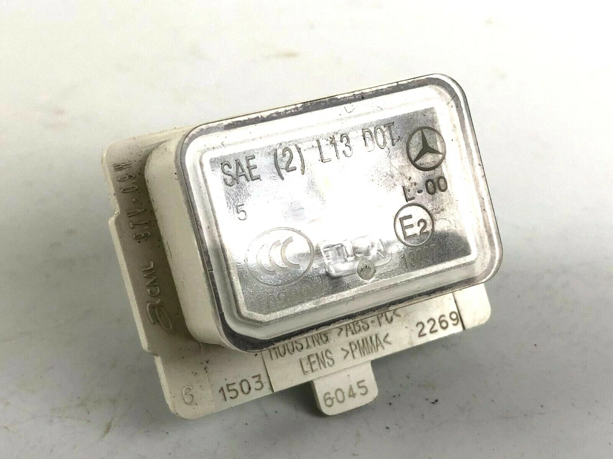 Mercedes Benz C Class W205 License Plate LED Light Lighting 